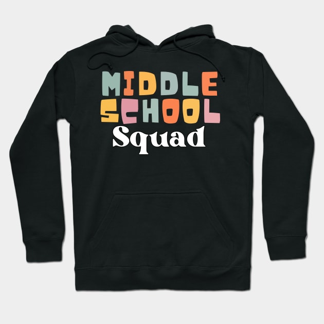 middle school squoad Hoodie by Thoratostore